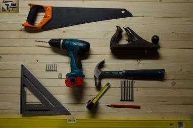 Picture of woodworking tools